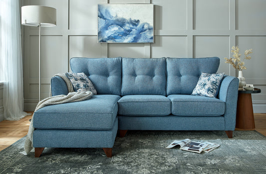 Eclipse Fabric Corner Sofas
