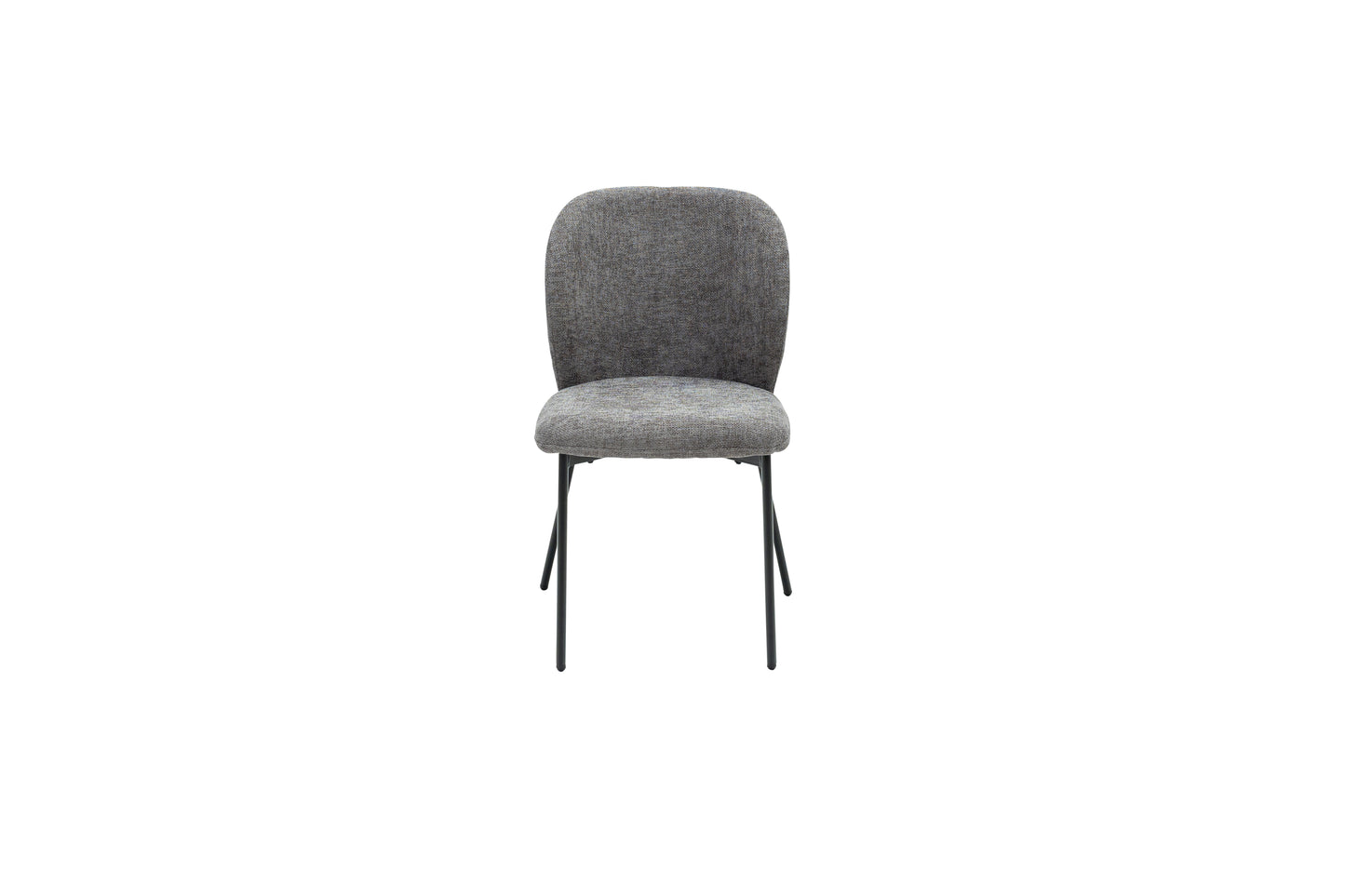 Nero 1.5m Charcoal Stone Dining Table Set + Nero Grey Dining Chairs