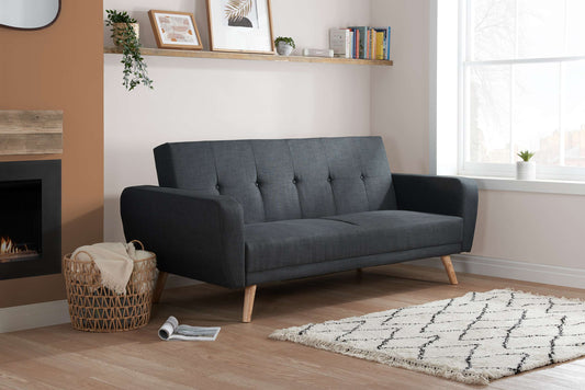 Farrow Grey Fabric Sofa Bed