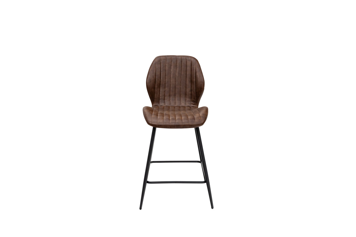 Cambridge Antique Tan Faux Leather Bar Stool