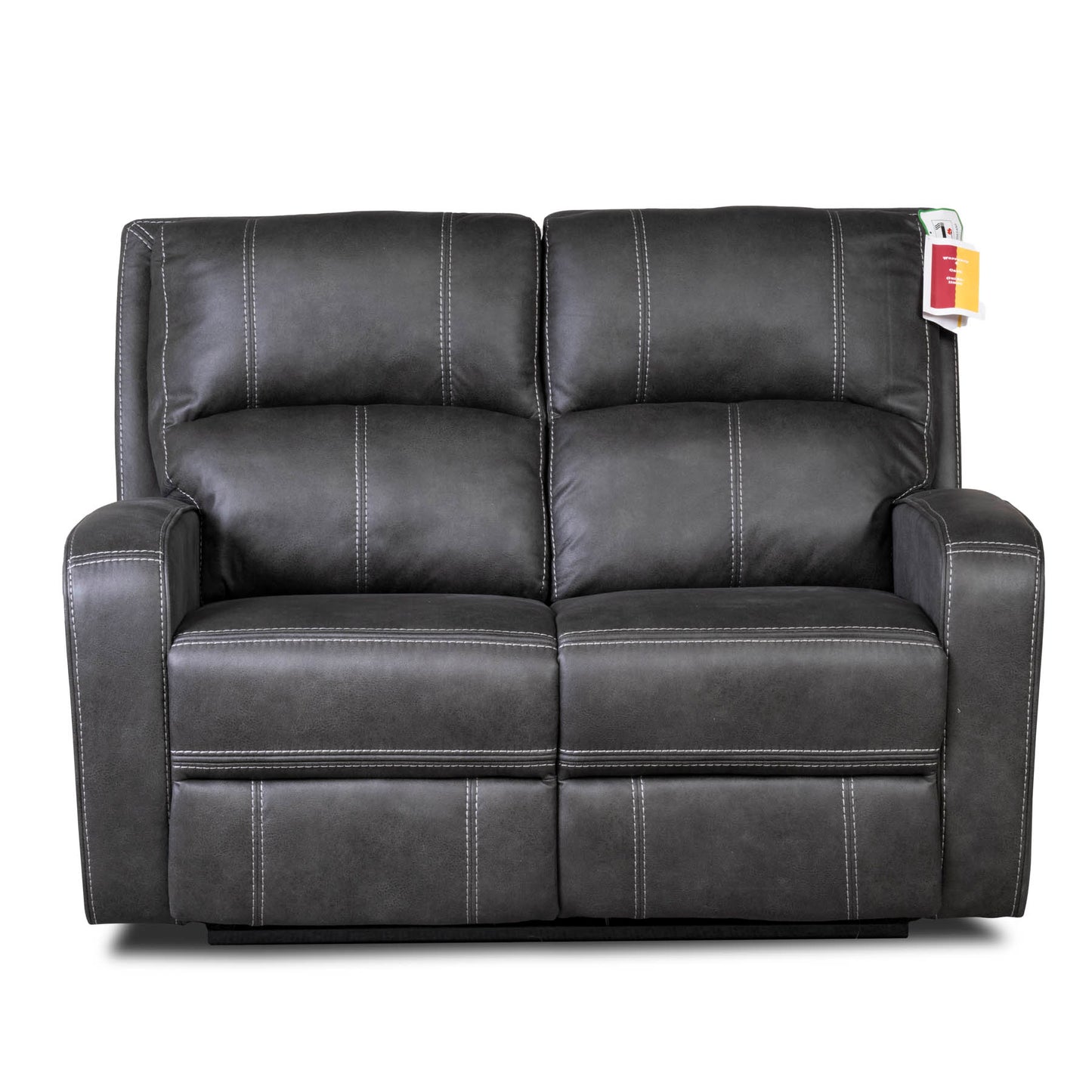 Galway Recliner Sofas - Gunmetal Grey Fabric