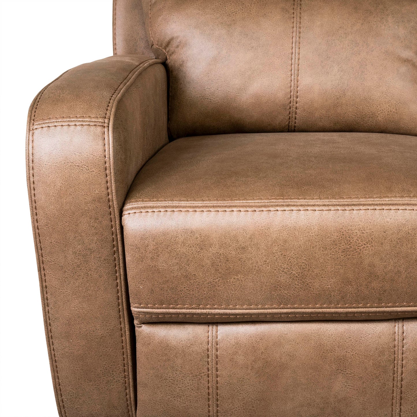 Galway Recliner Corner Sofas - Tan Fabric