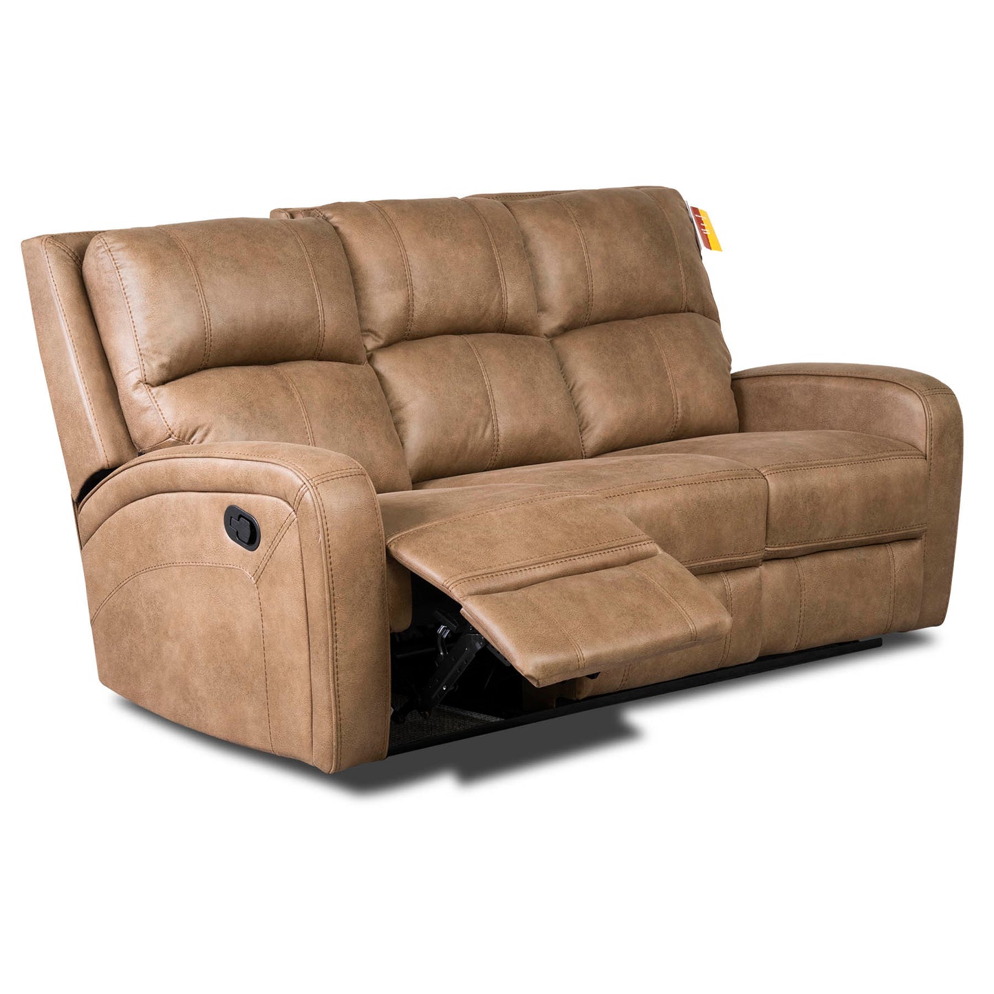 Galway Recliner Sofas - Tan Fabric