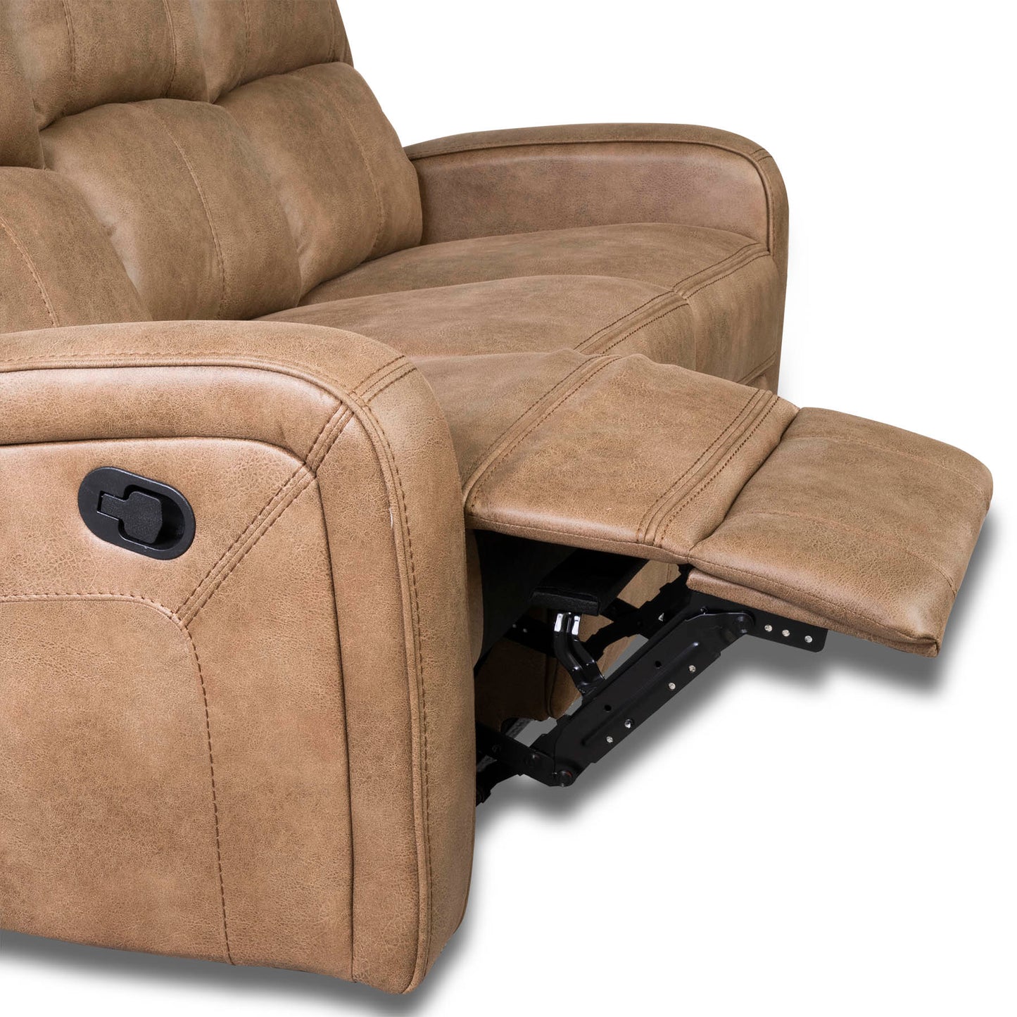Galway Recliner Sofas - Tan Fabric