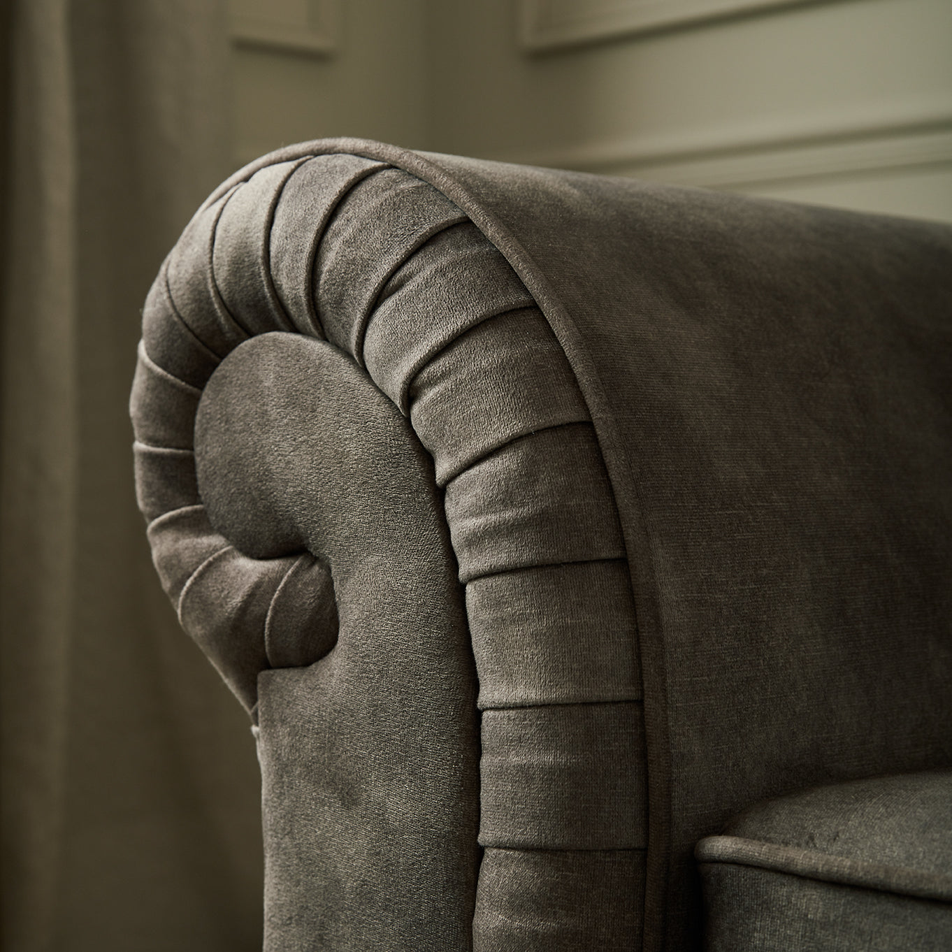 Sherlock Fabric 3 Seater Sofa
