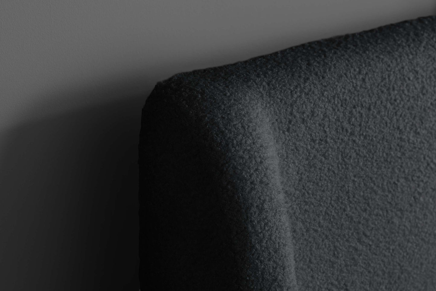 Halfden Grey Fabric Bed