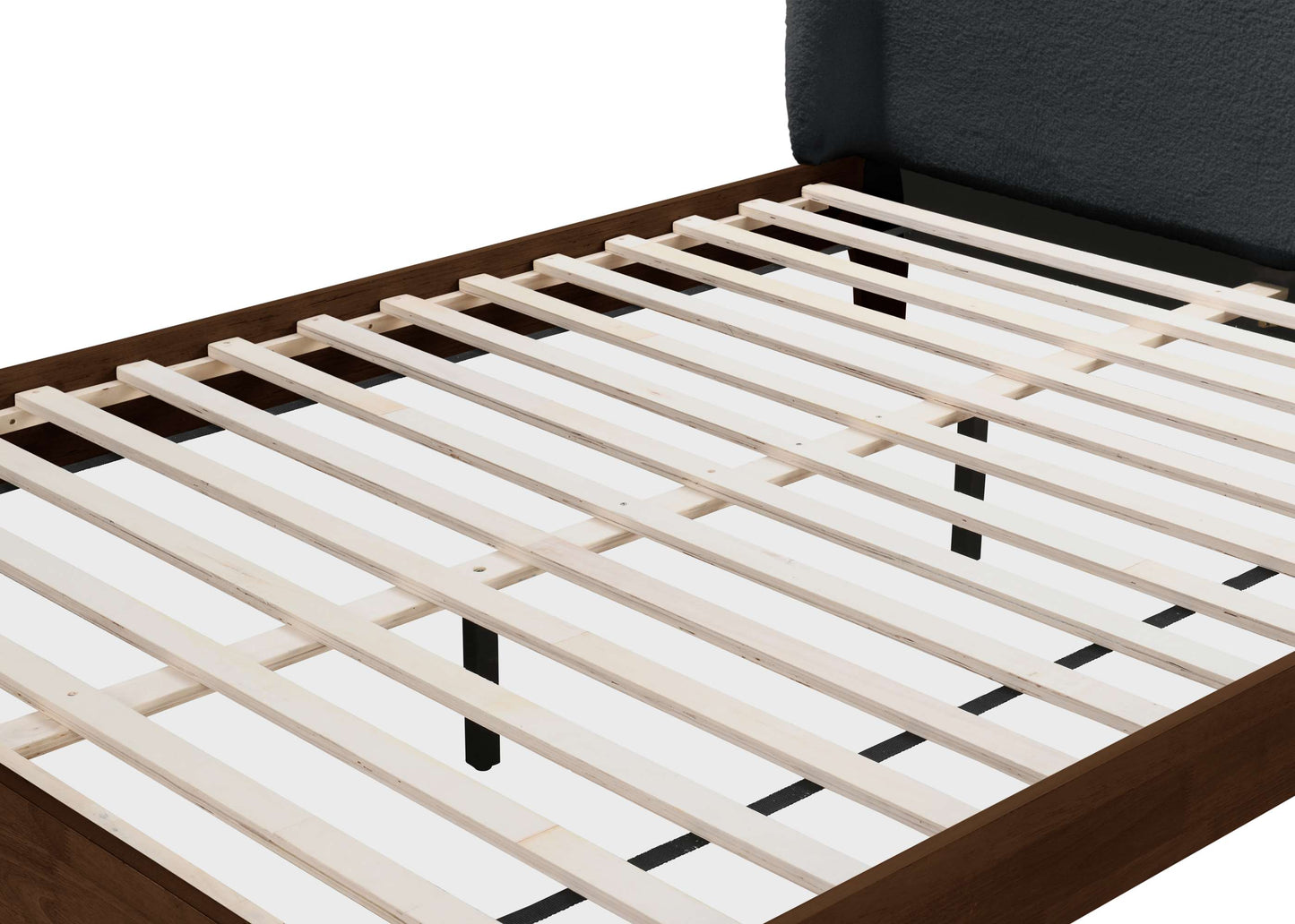 Halfden Grey Fabric Bed