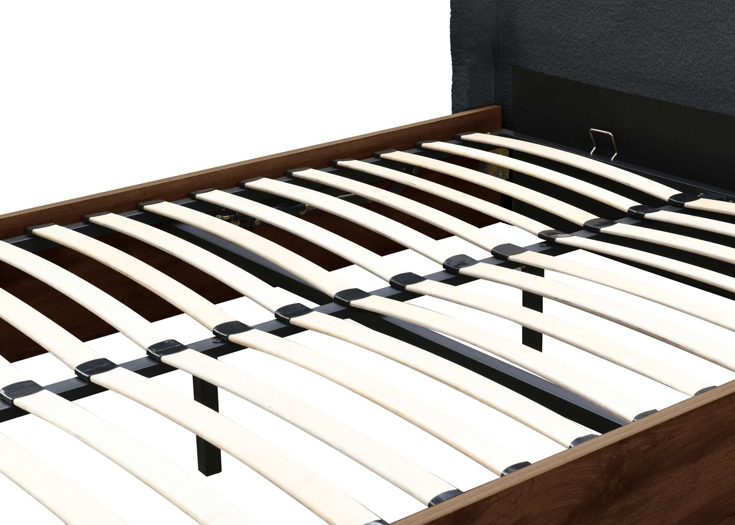 Halfden Grey Ottoman Storage Bed