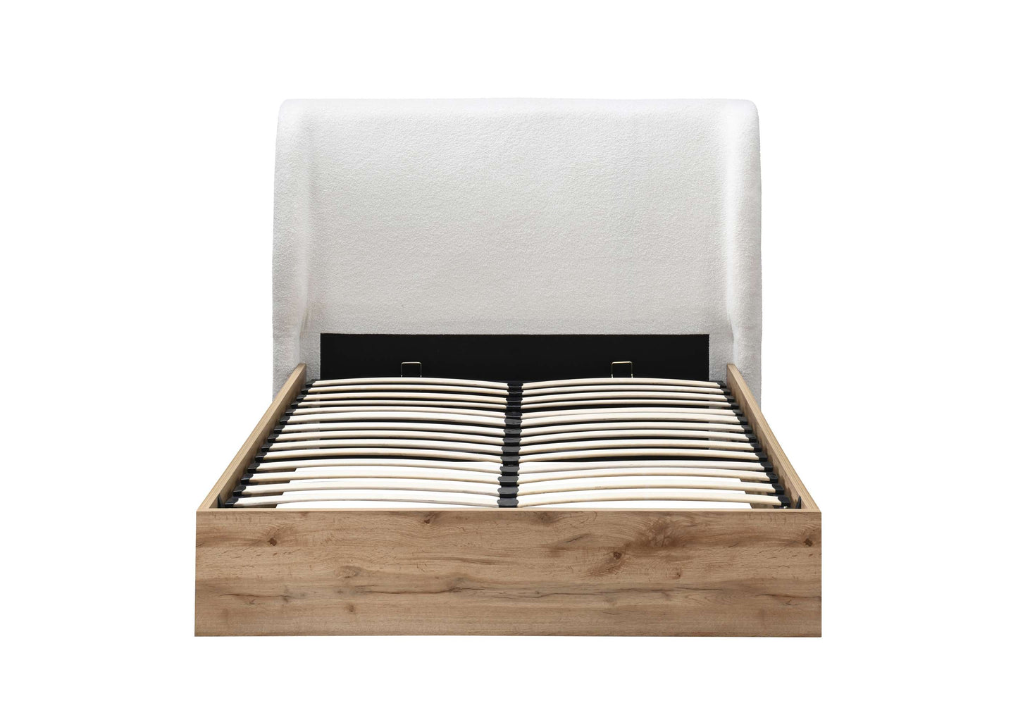 Halfden White Ottoman Storage Bed