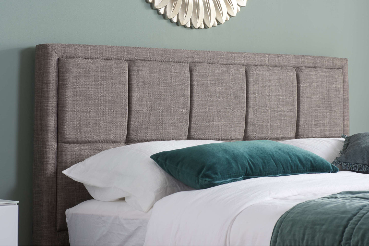 Hannoer Grey Ottoman Storage Bed