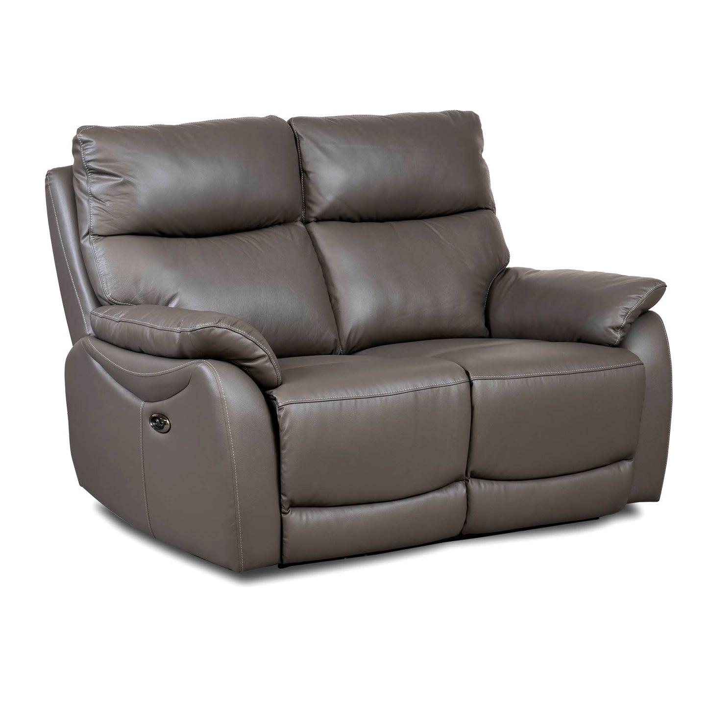 Hartley Recliner Sofas - Grey Leather