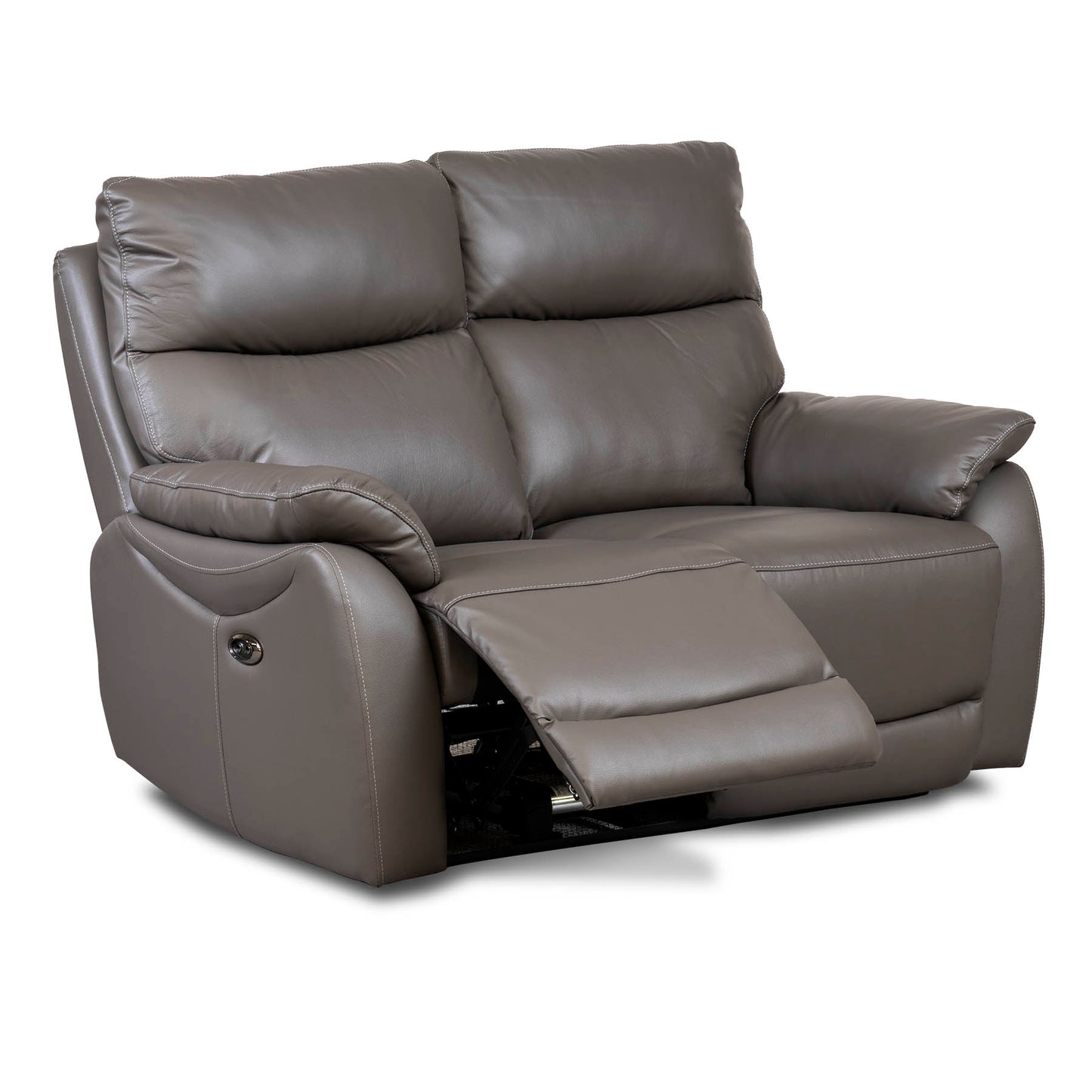 Hartley Recliner Sofas - Grey Leather