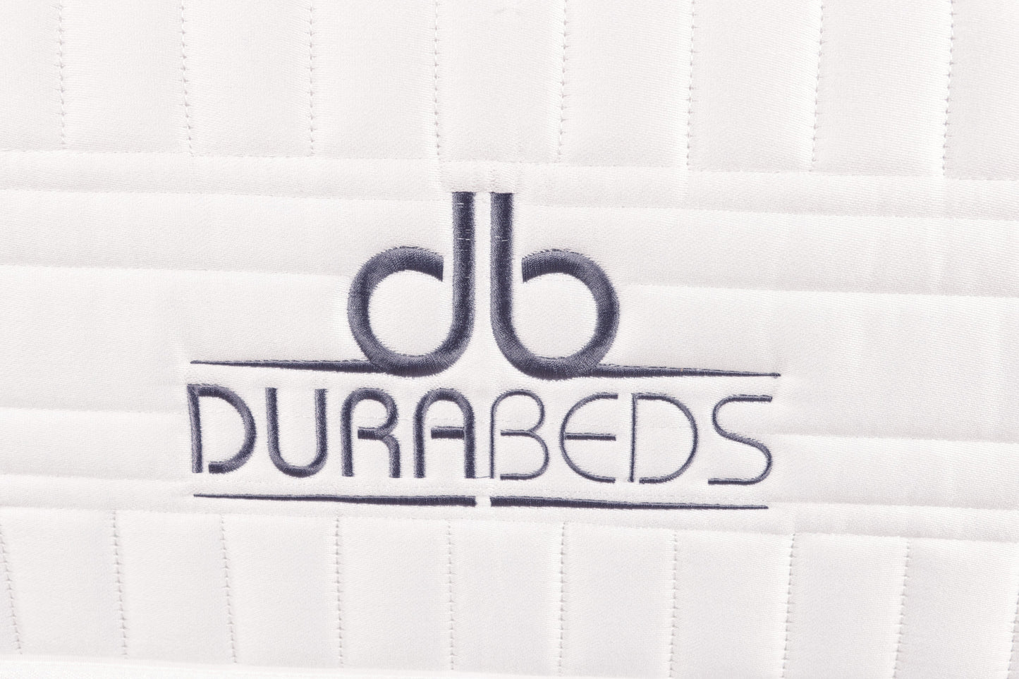 Dura Trio Hybrid FIRM Mattress Divan Sets - Isabella 30' Headboard Lana Silver