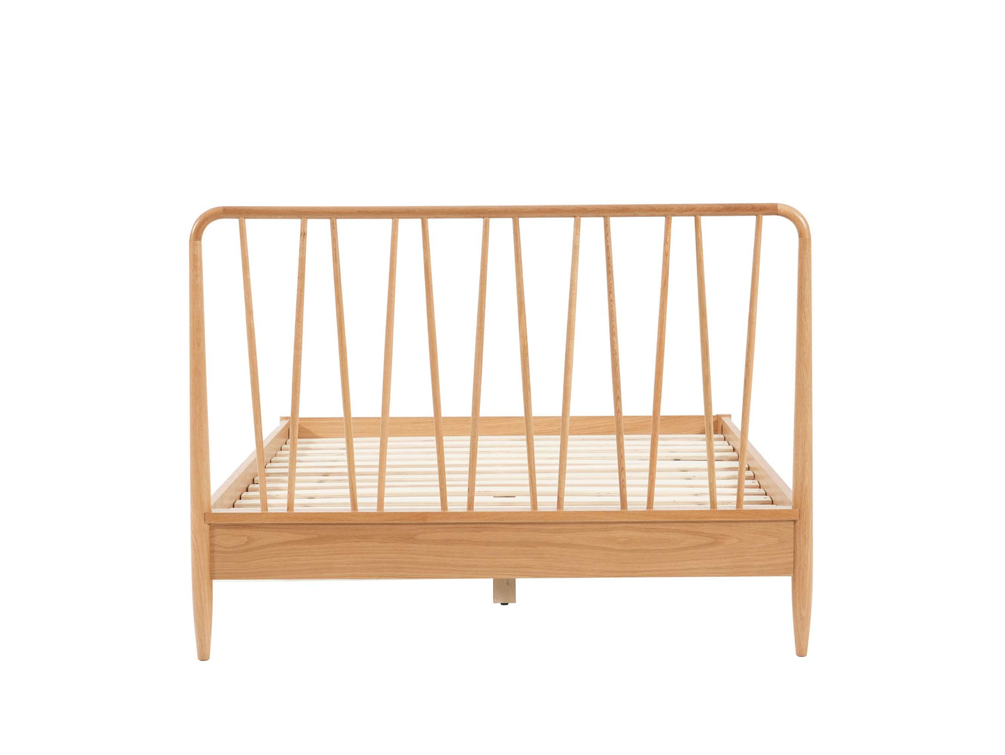 Jesper Oak Wooden Bed