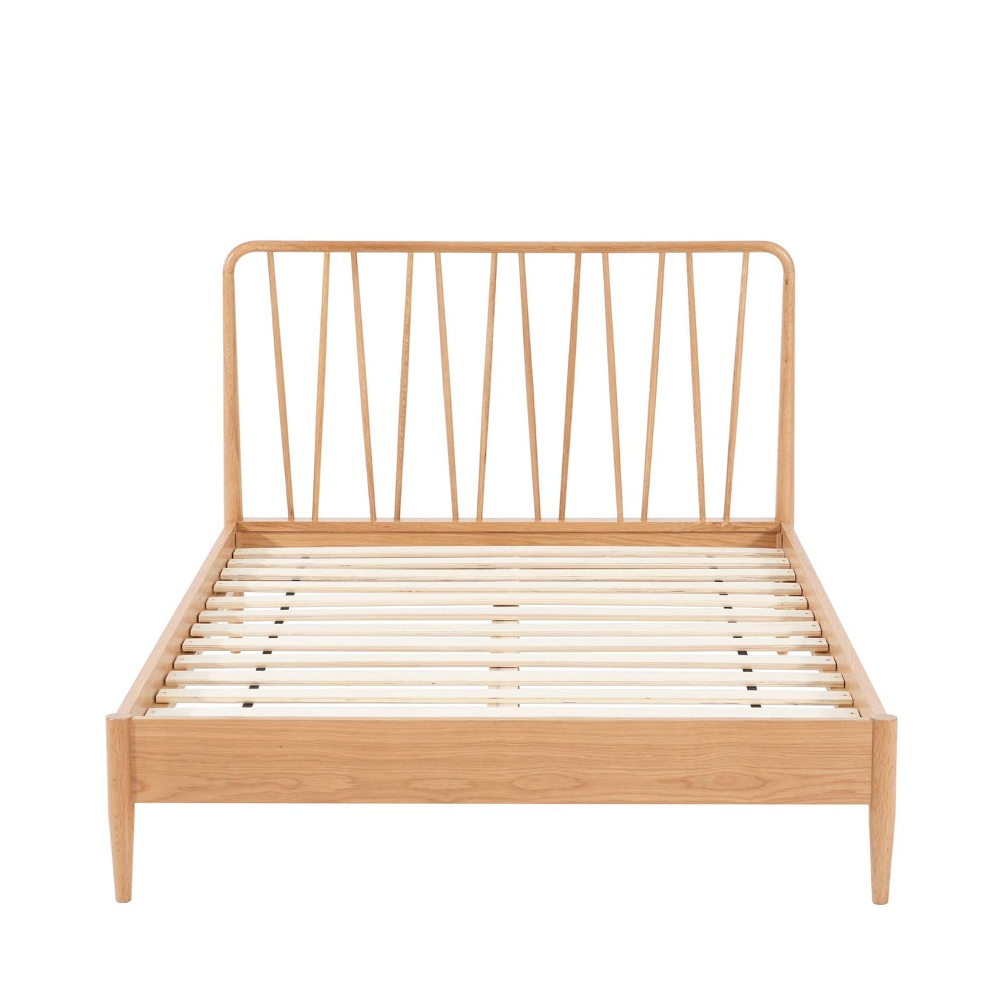 Jesper Oak Wooden Bed