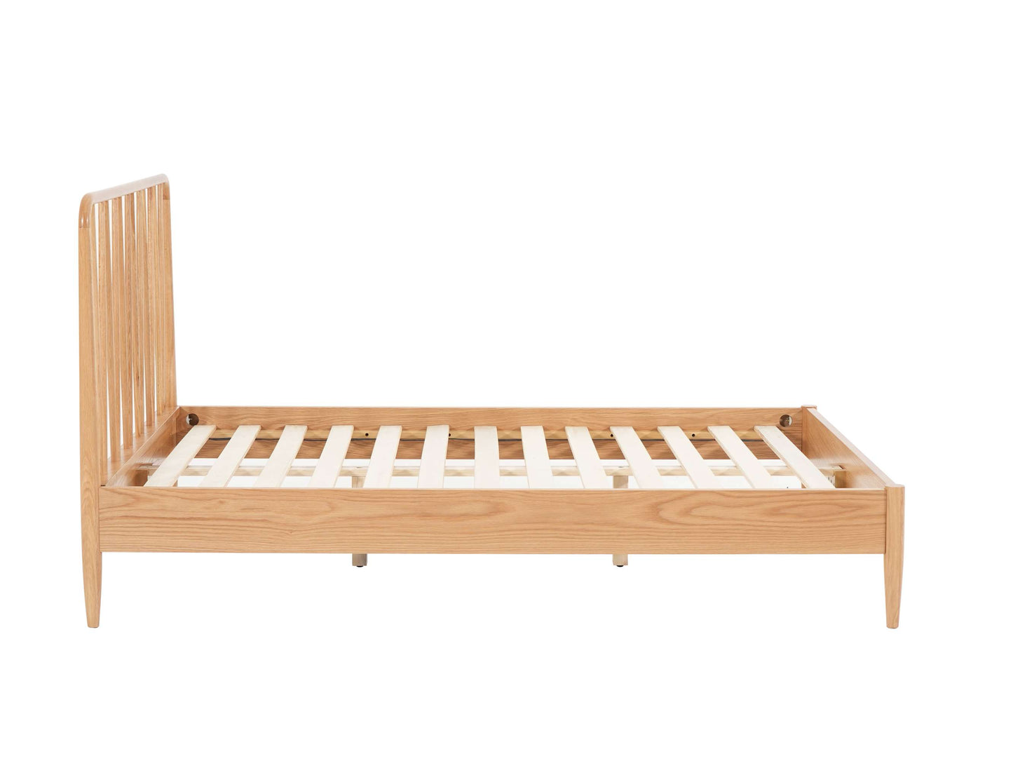 Jesper Oak Wooden Bed