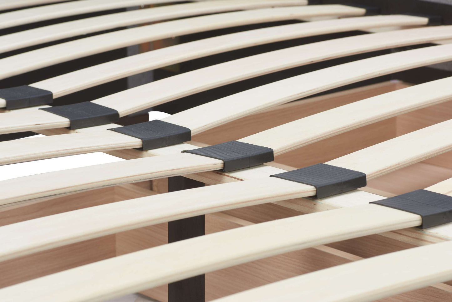 Lancaster Grey Fabric Sleigh Bed