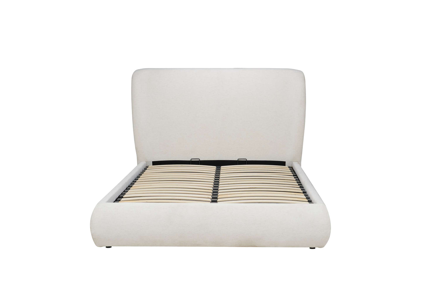 Lanis Cream Ottoman Storage Bed