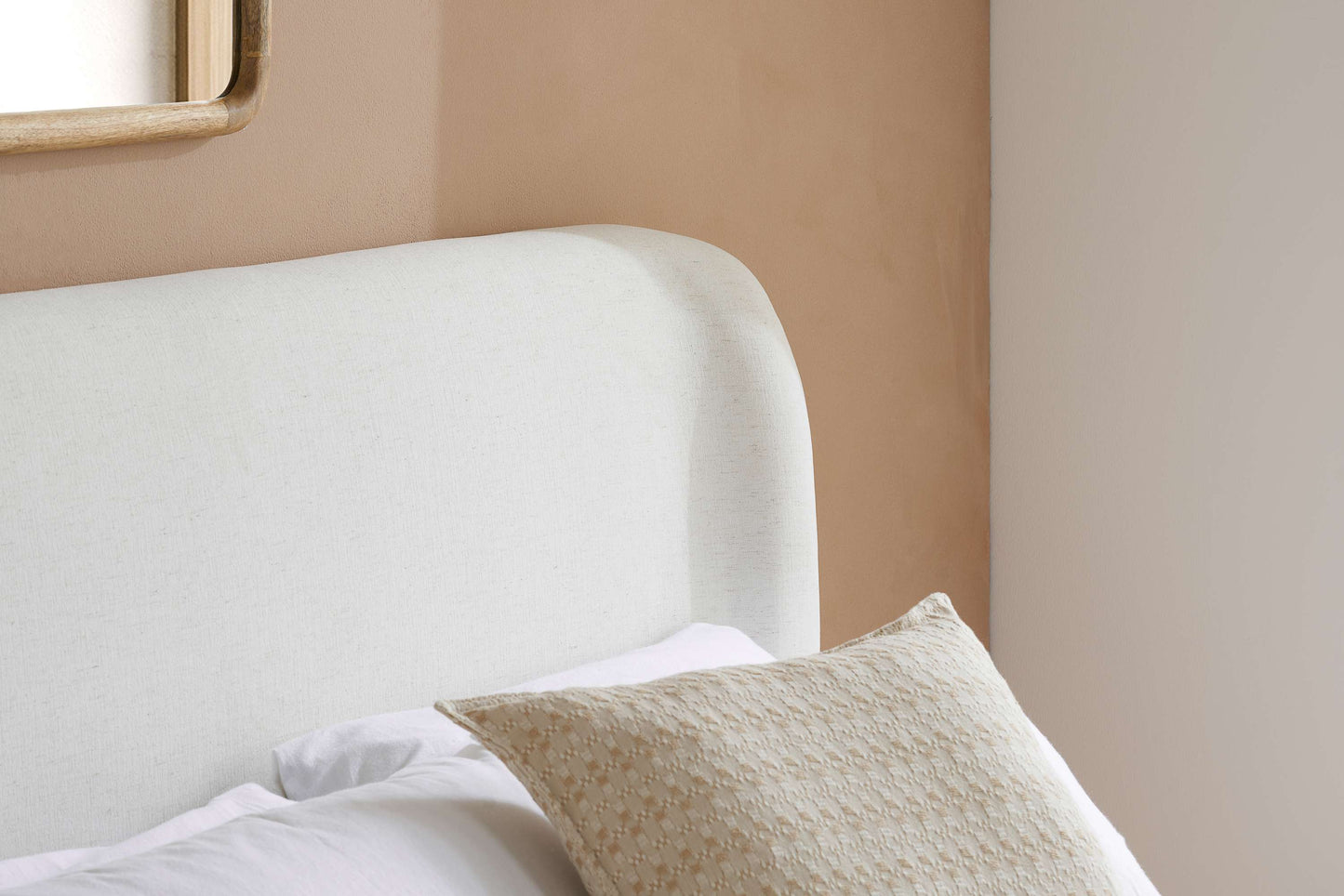 Lanis Cream Ottoman Storage Bed