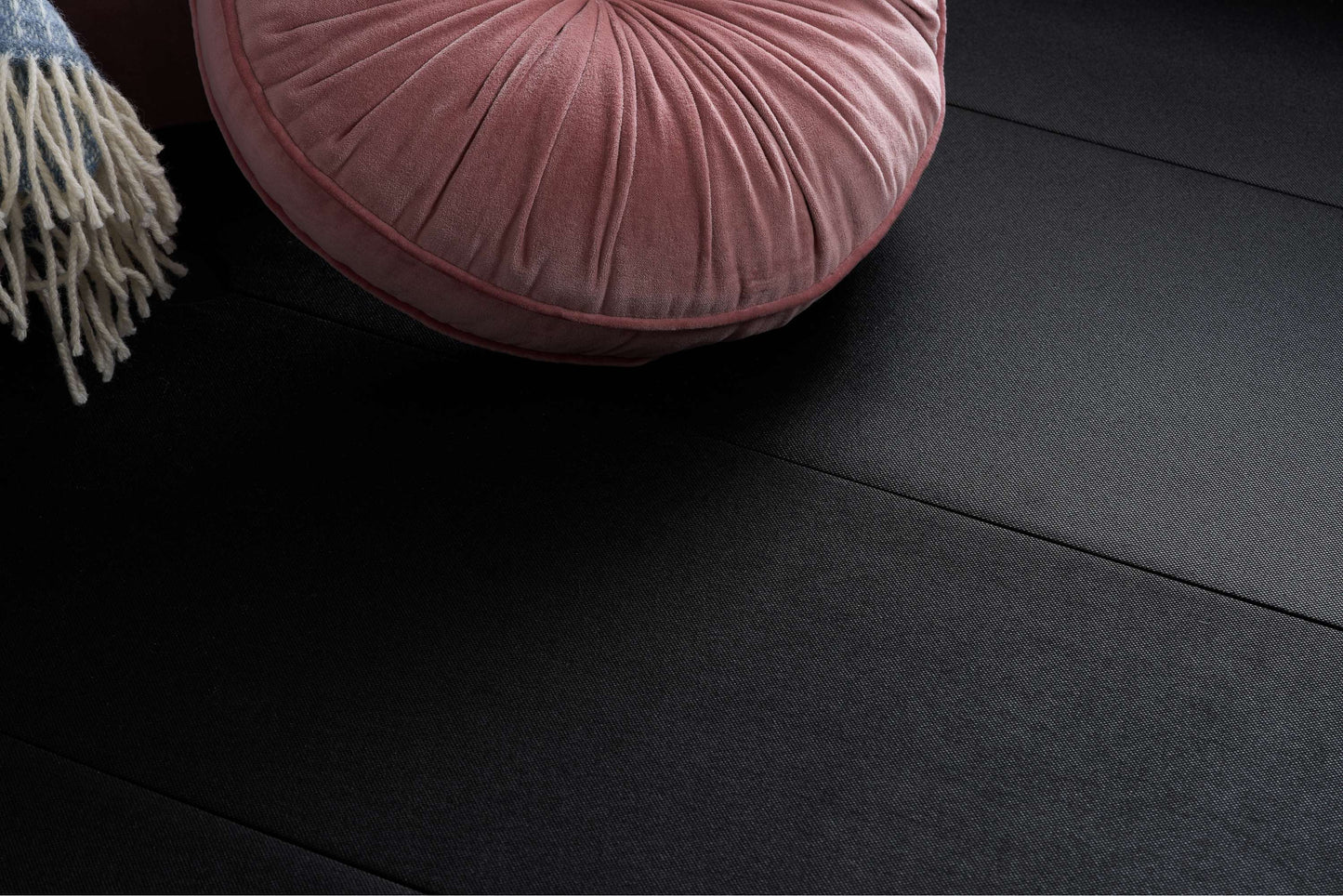 Loxley Blue Fabric Ottoman Storage Bed
