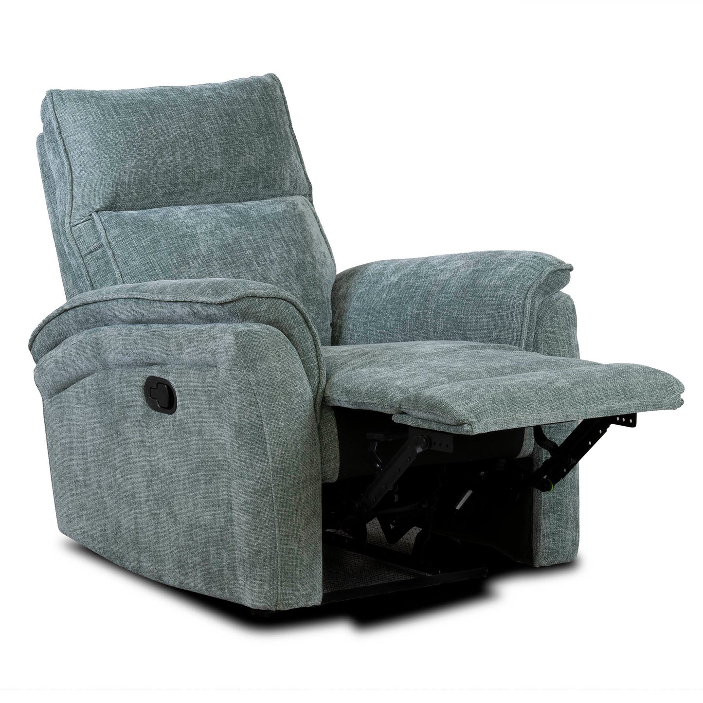 Liberty Recliner Sofas - Dusty Green Fabric