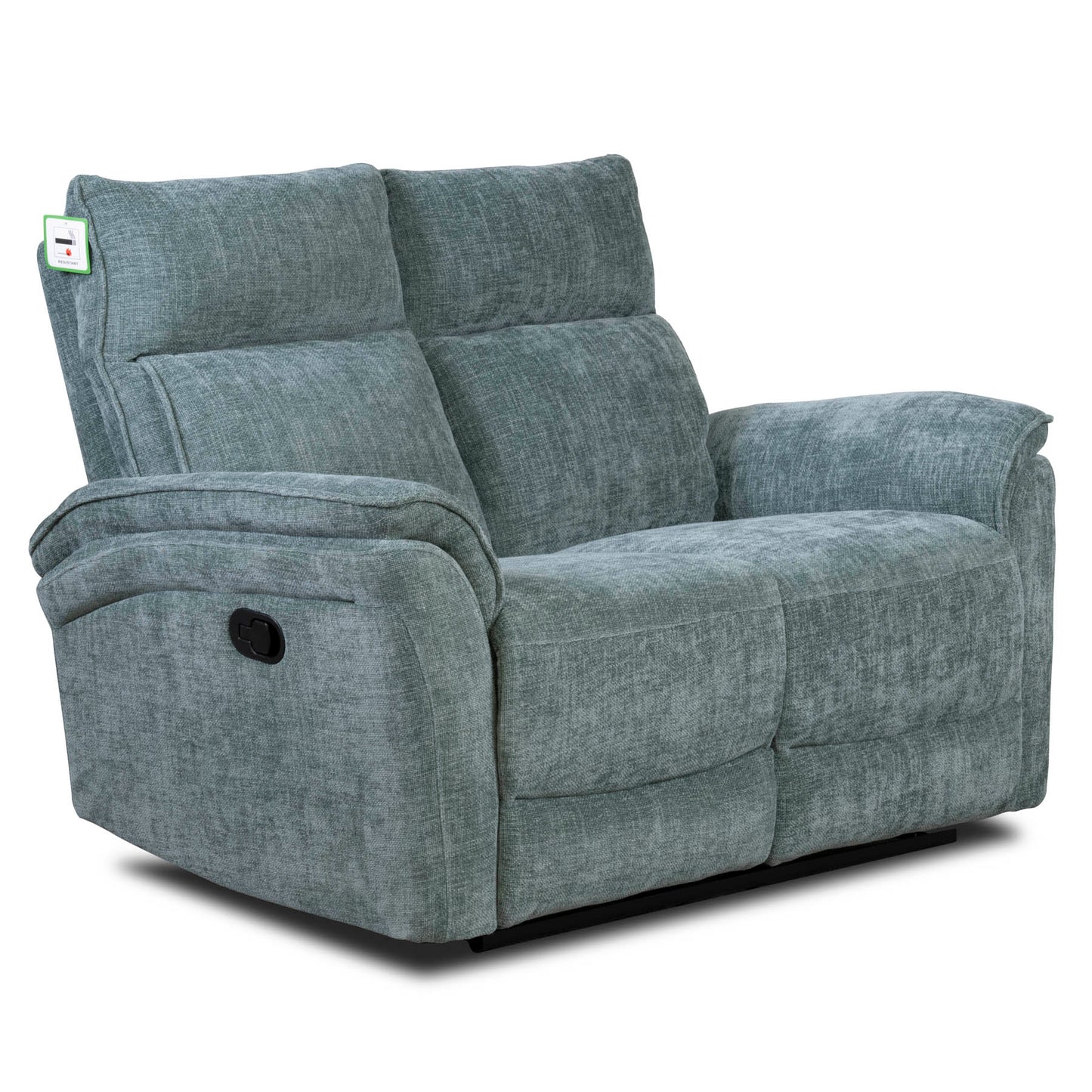 Liberty Recliner Sofas - Dusty Green Fabric