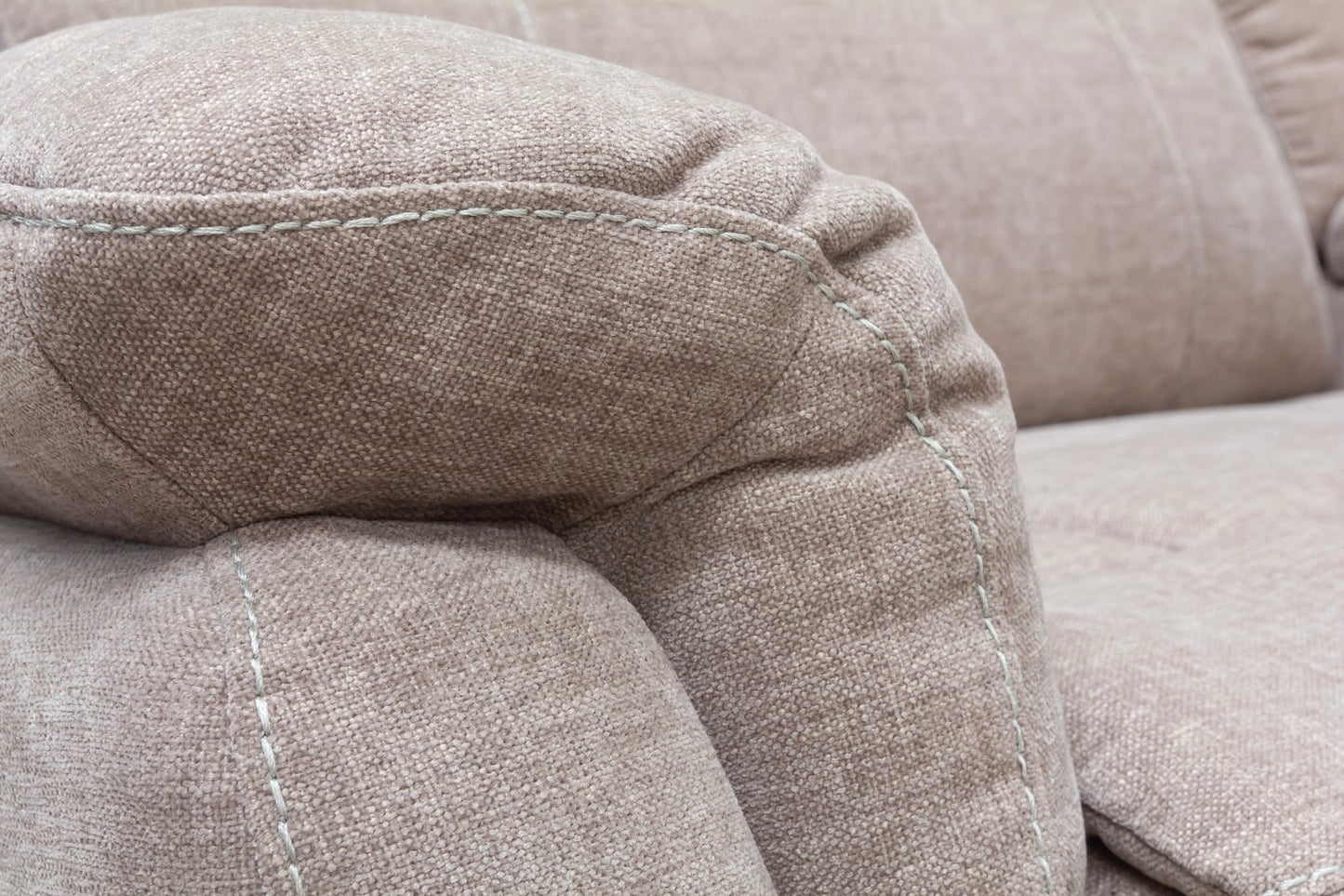 Lorenza Recliner Sofas Champagne Fabric