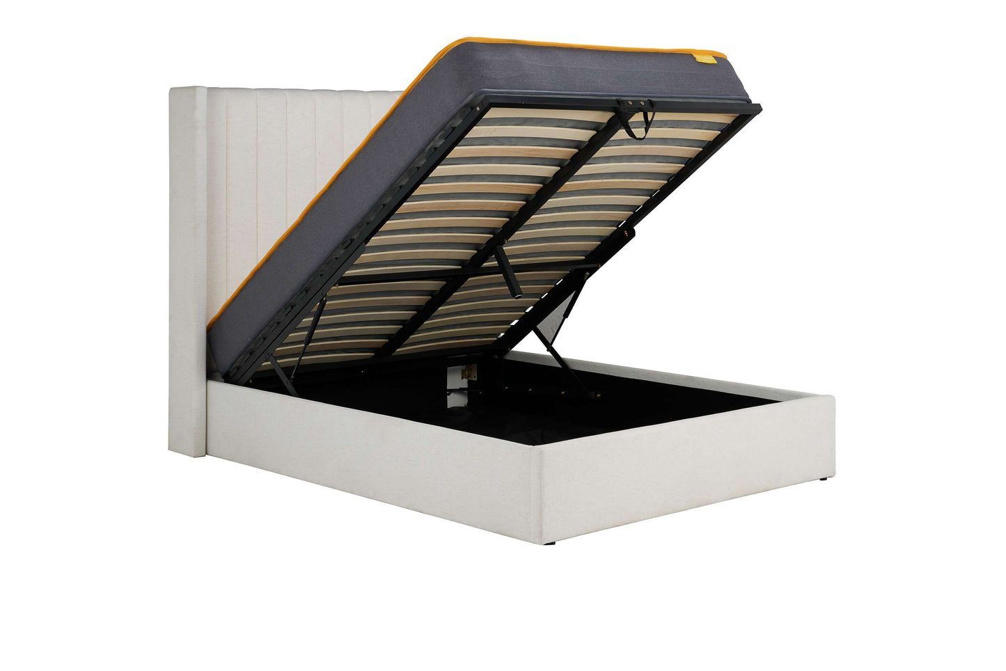Maisey Cream Ottoman Storage Bed
