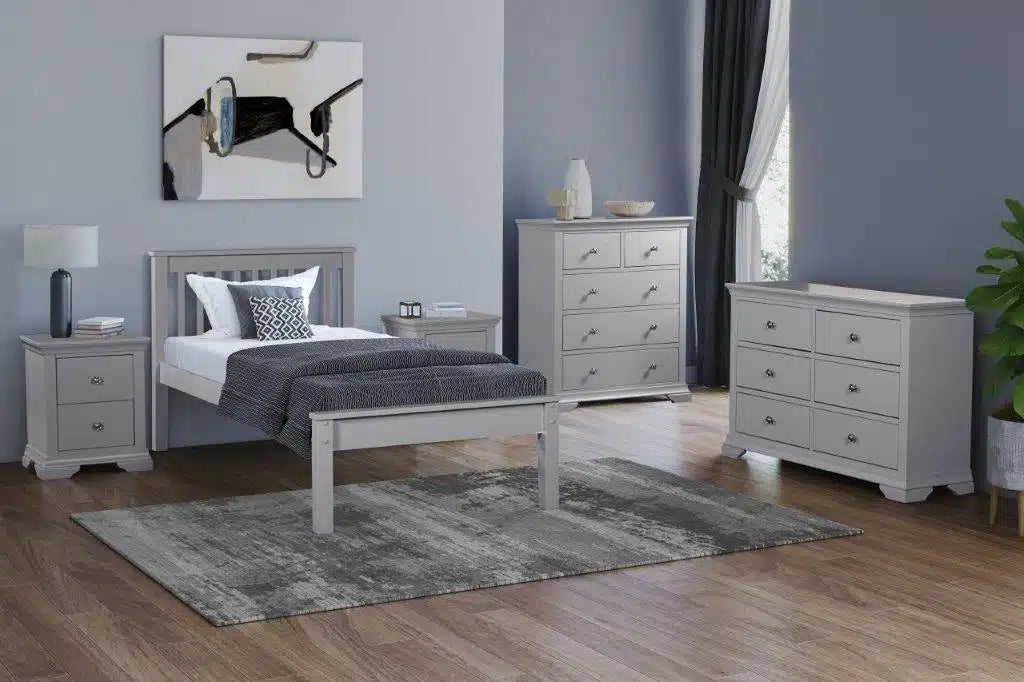 Malmo Taupe Bedframes