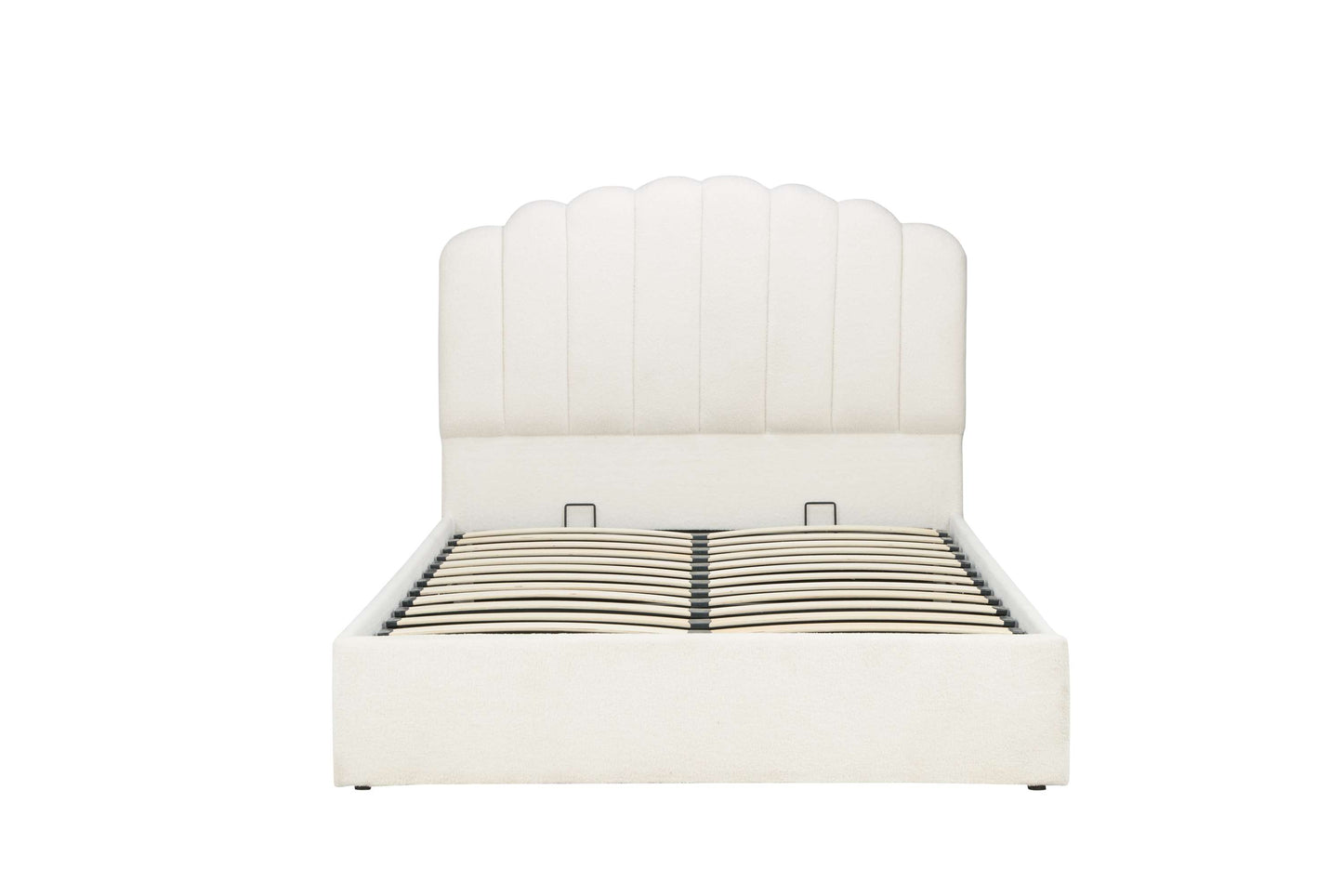 Monaco White Ottoman Storage Bed