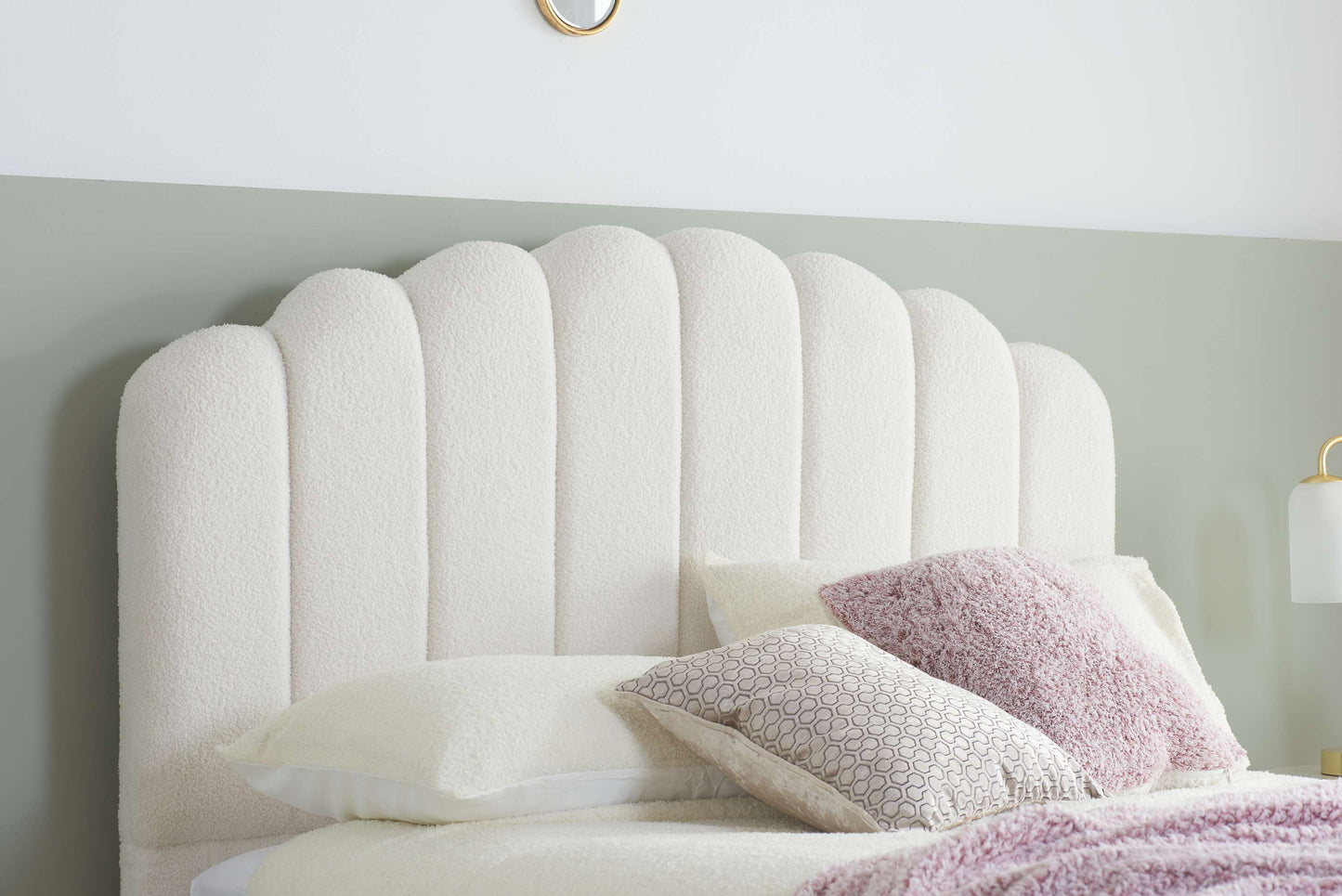 Monaco White Ottoman Storage Bed