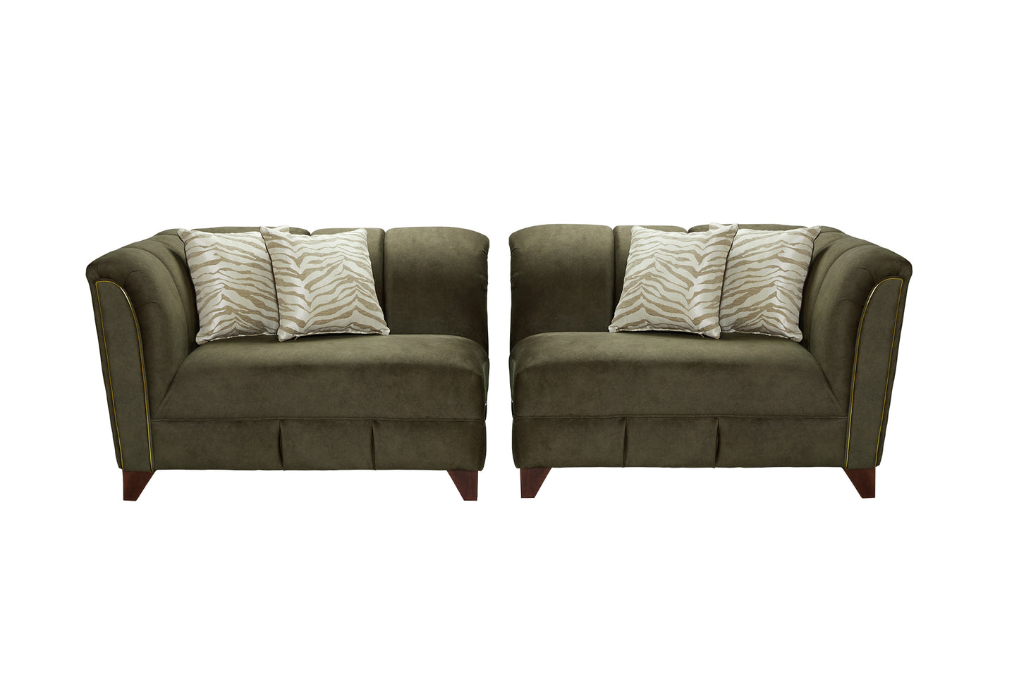 Miami Fabric 3 Seater Sofa
