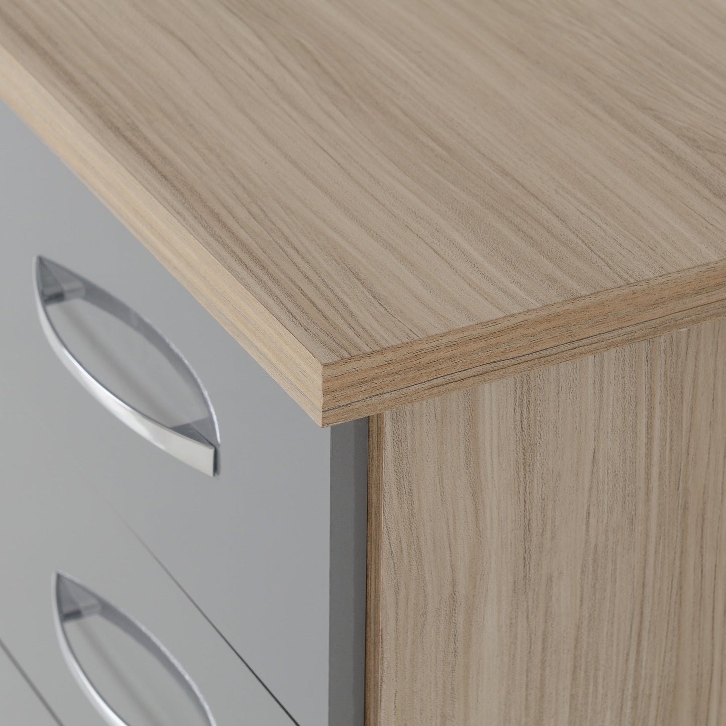 Nevada 3 Drawer Bedside