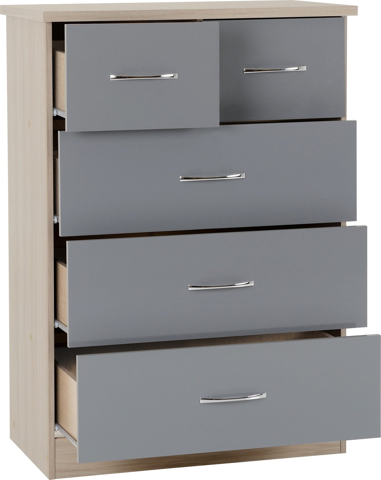 Nevada 2 Door 1 Drawer Wardrobe Bedroom Set