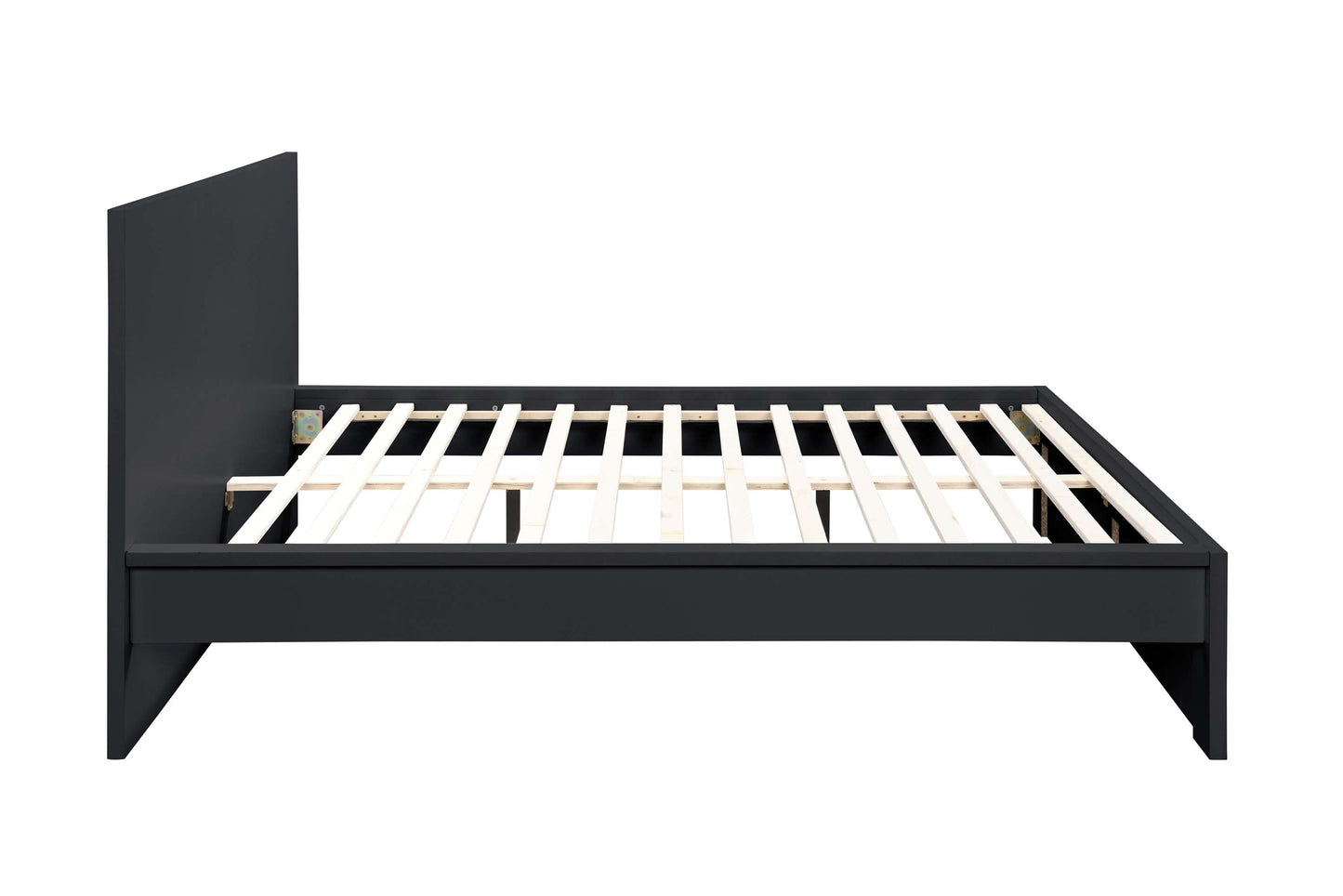 Oslo Black Wooden Bed