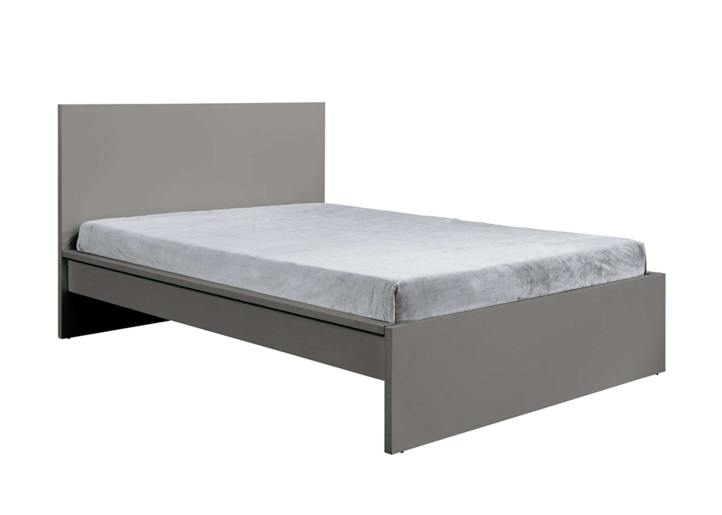 Oslo Grey Wooden Bed