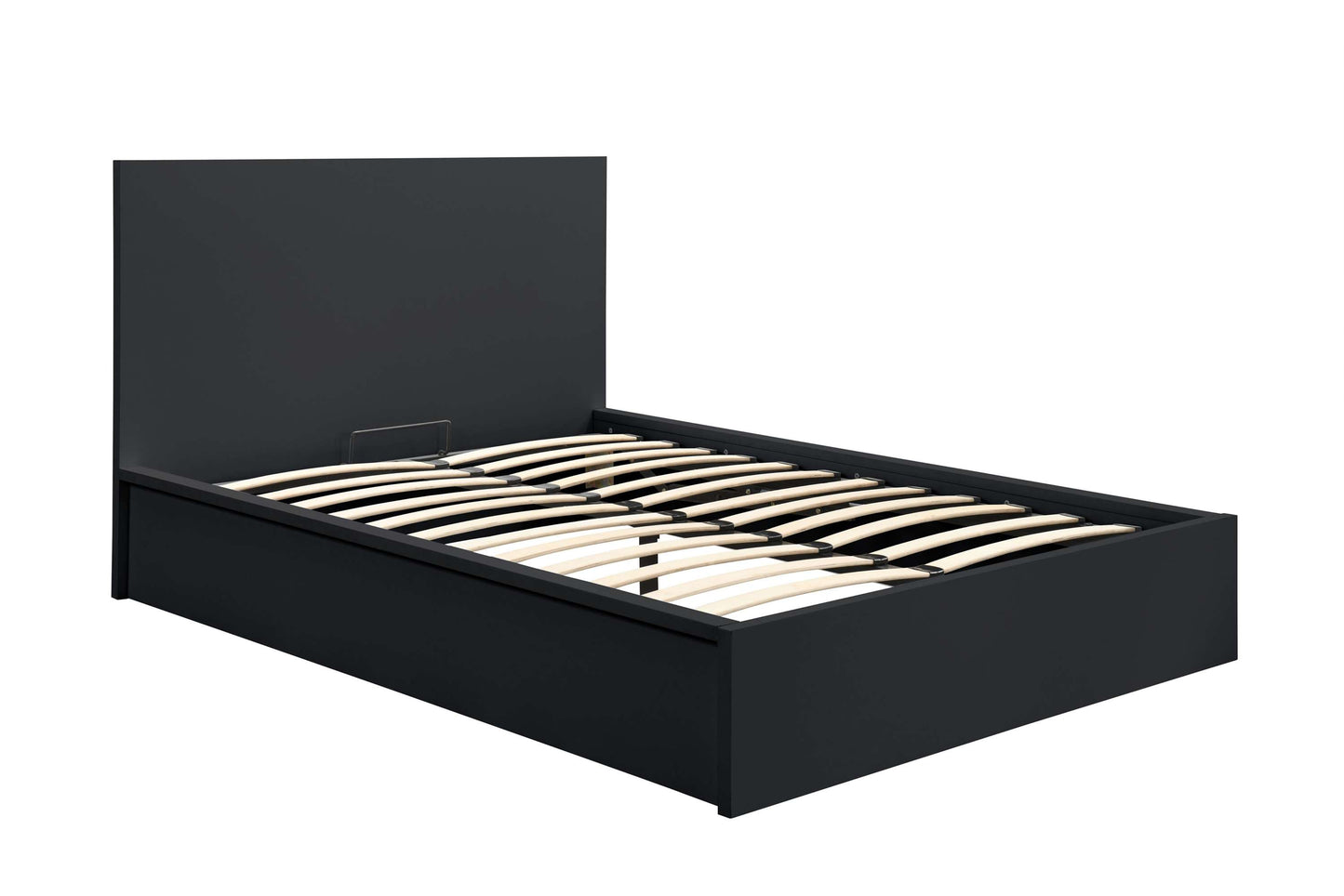 Oslo Black Ottoman Storage Bed