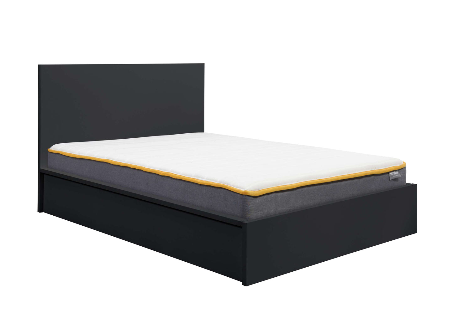 Oslo Black Ottoman Storage Bed