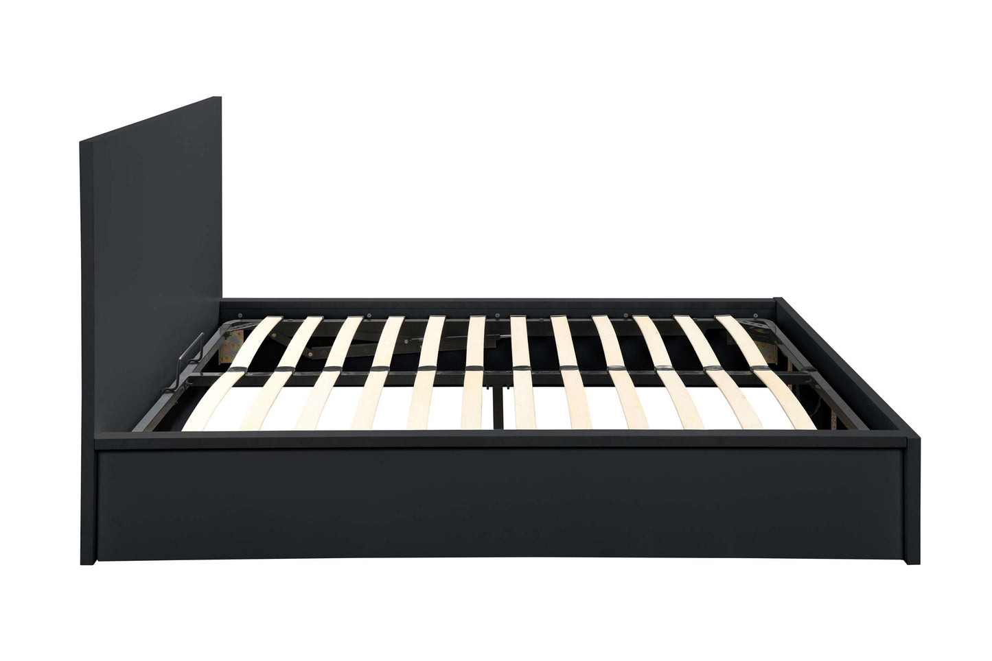 Oslo Black Ottoman Storage Bed
