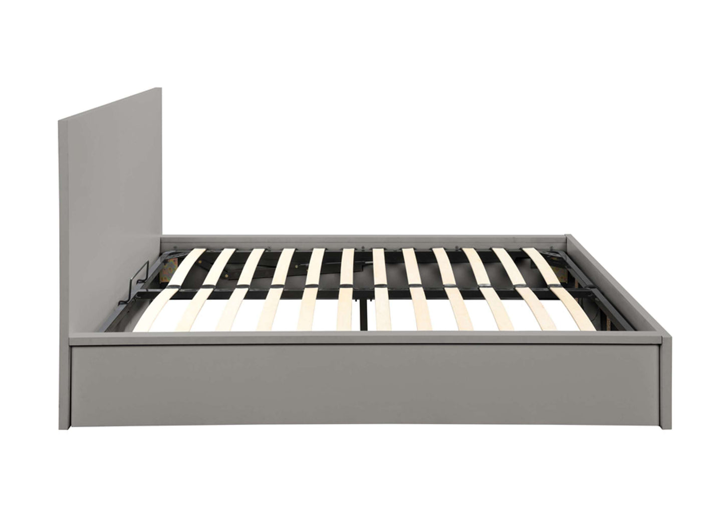 Oslo Grey Ottoman Storage Bed