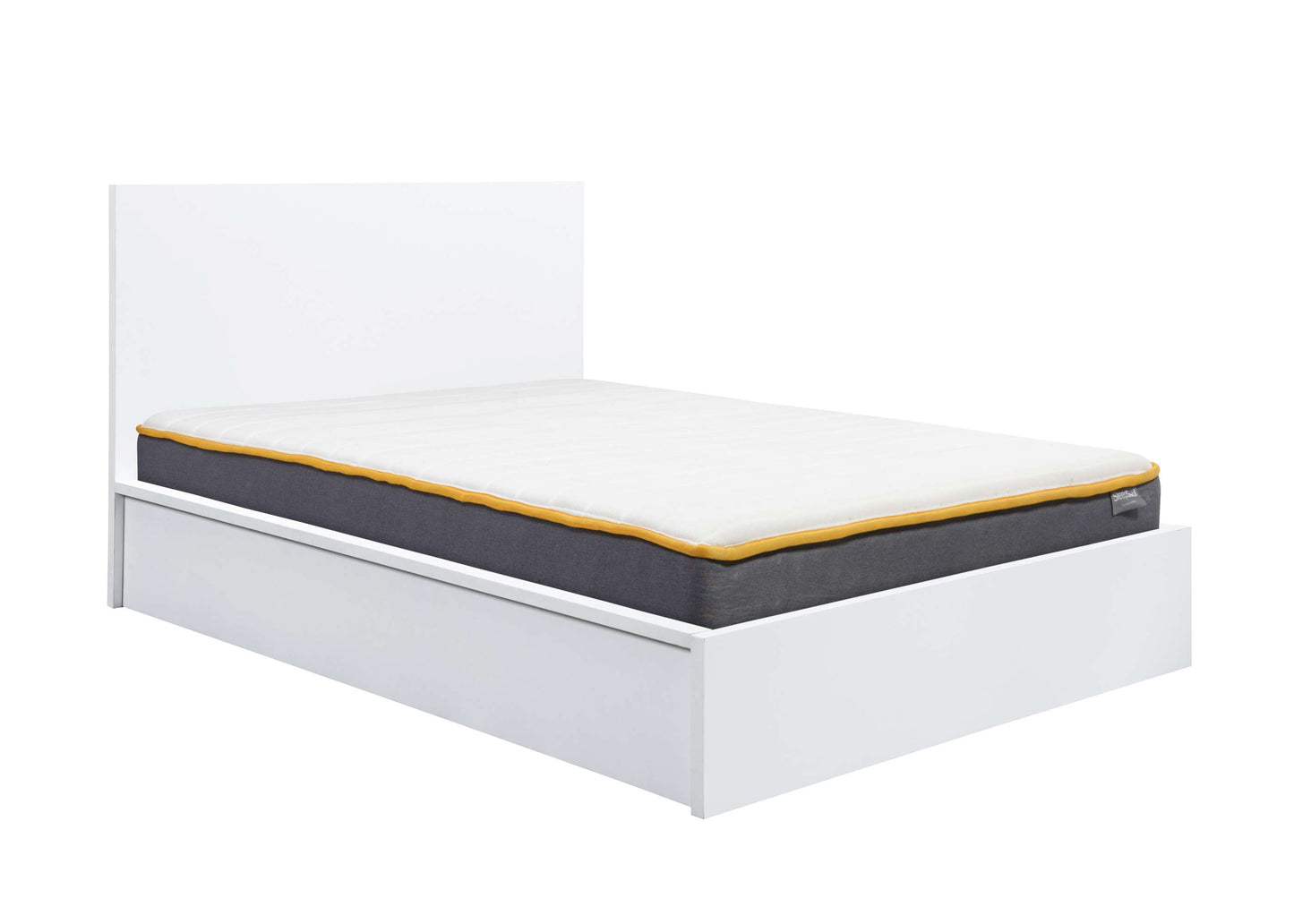 Oslo White Ottoman Storage Bed