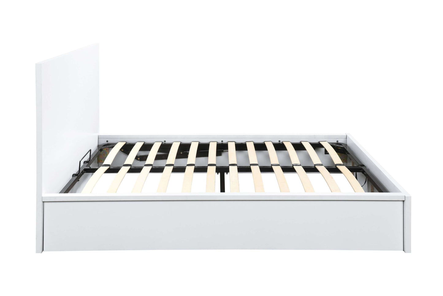 Oslo White Ottoman Storage Bed