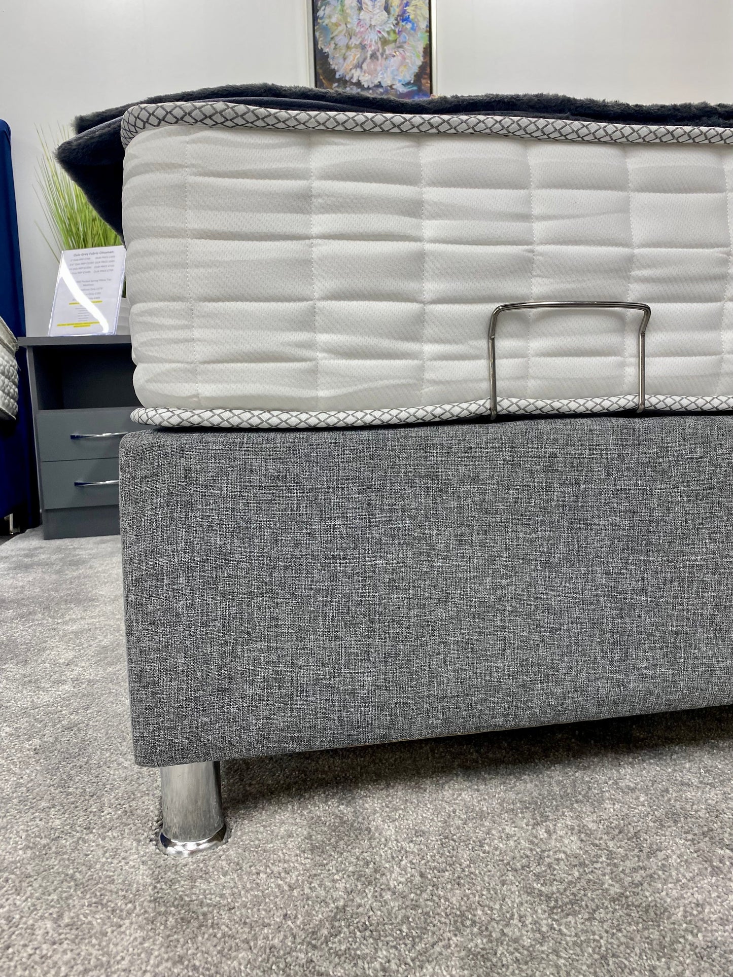 Kingsley Oslo Gas Lift Storage Beds - Premier Grey