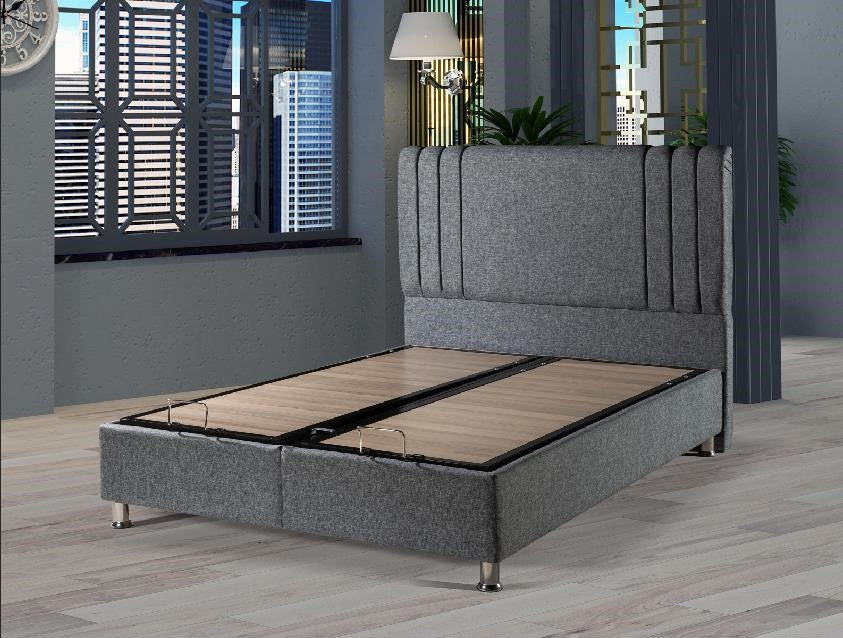 Kingsley Oslo Gas Lift Storage Beds - Premier Grey