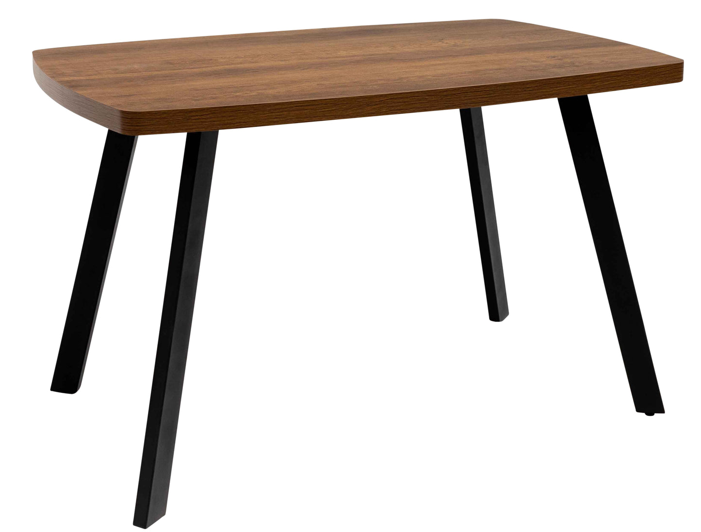 Ashbourne 1.2m Dark Oak Dining Table Set + Santorini Dining Chairs