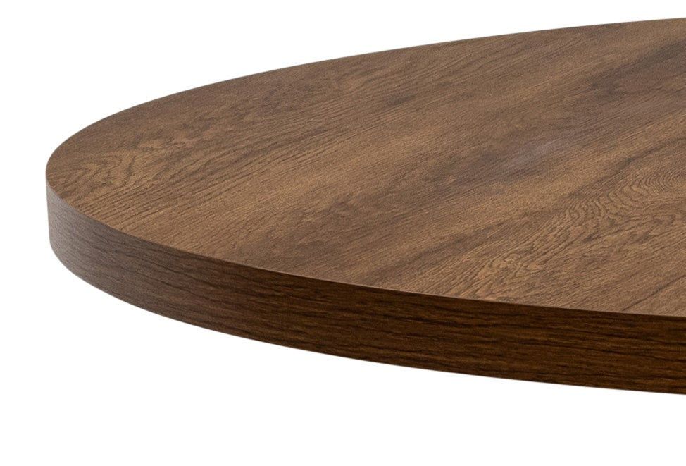 Ashbourne 1.1m Dark Oak Round Dining Table