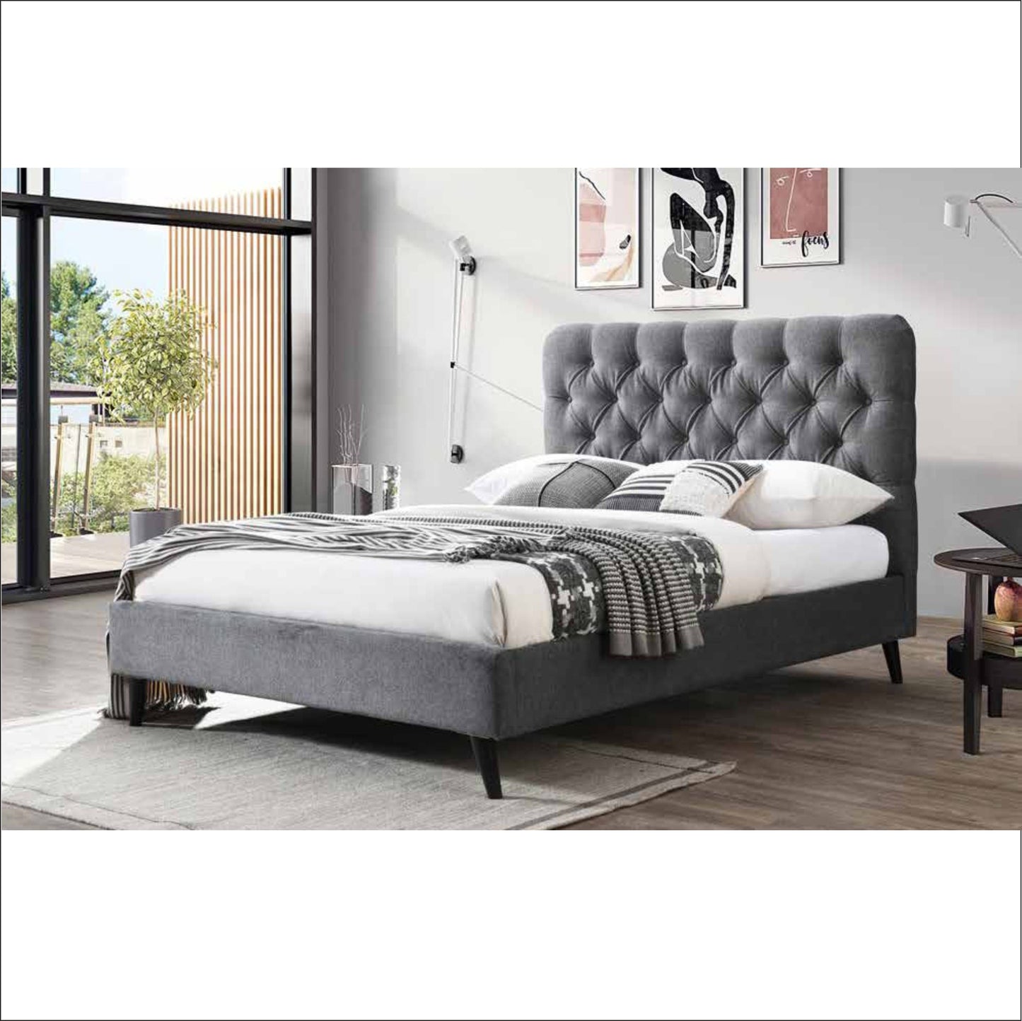 Penelope Dark Grey Beds