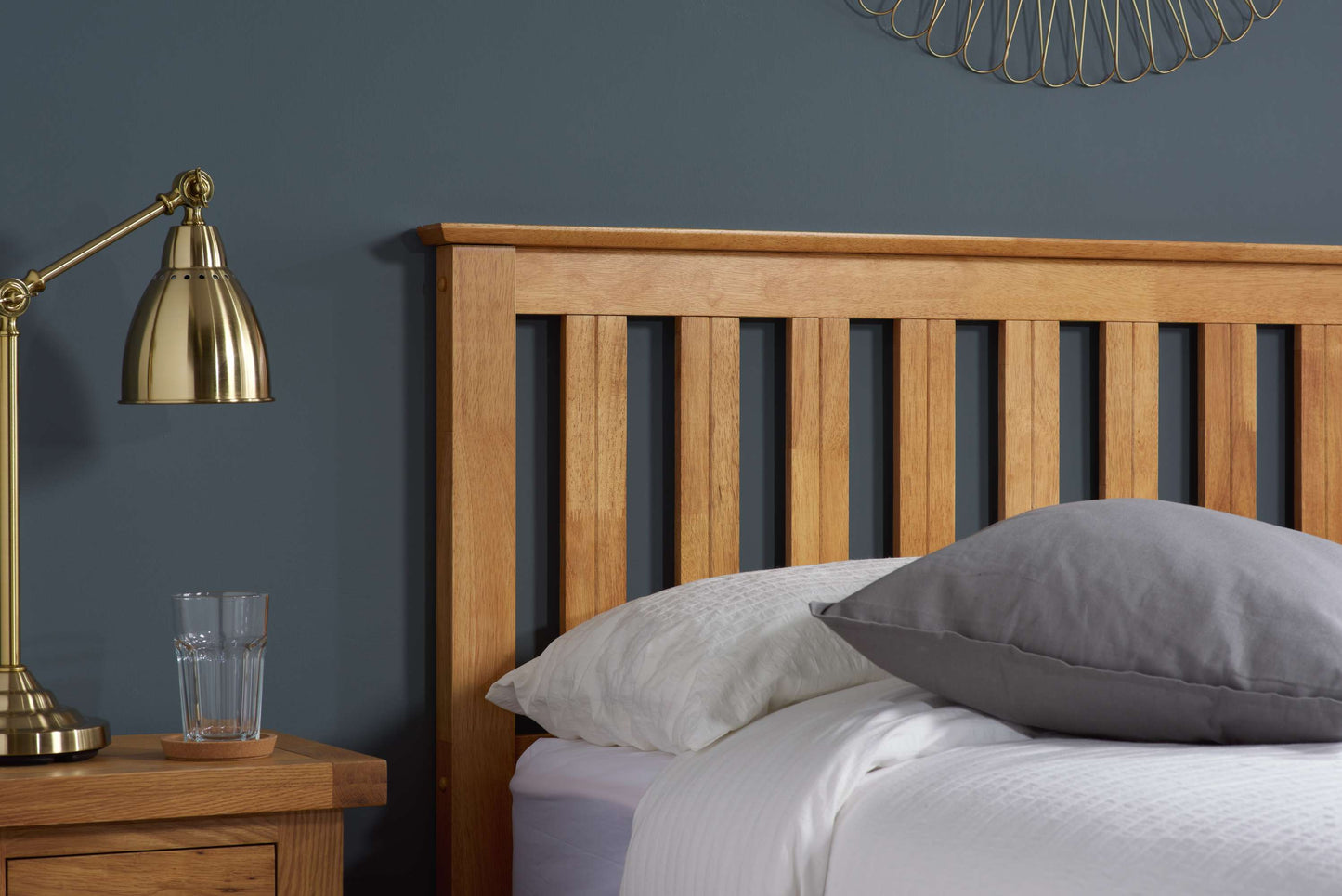 Phoenix Oak Ottoman Storage Bed