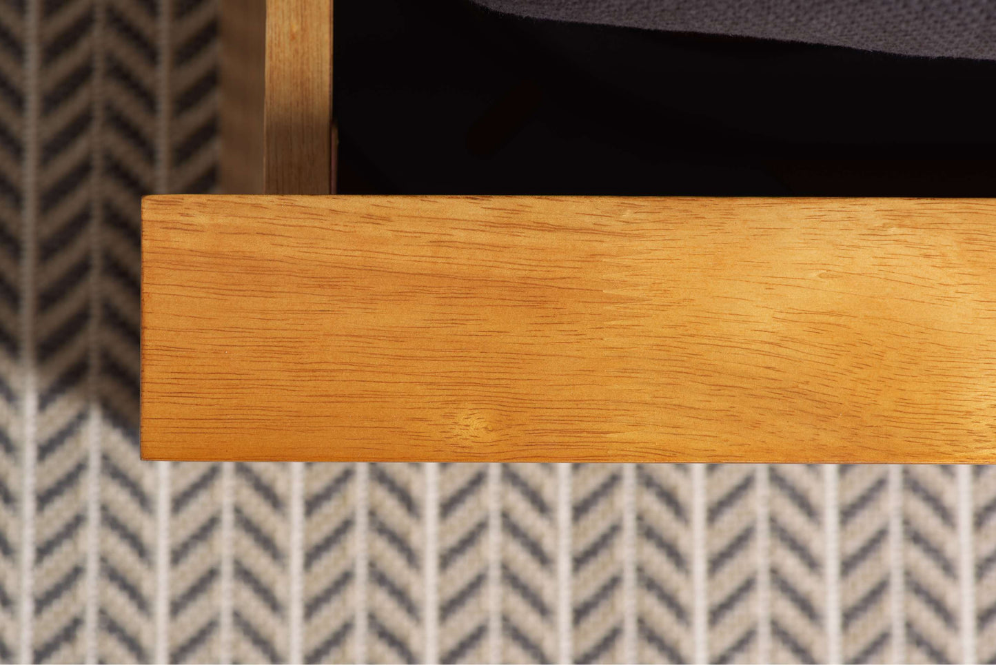 Phoenix Oak Ottoman Storage Bed