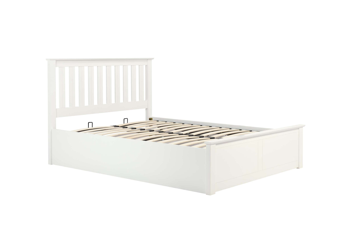Phoenix White Ottoman Storage Bed